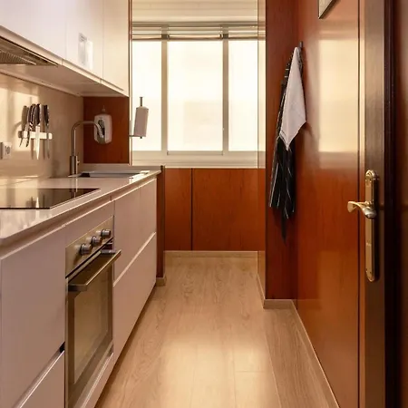 Apartment Apt 40 M2 Air Conditioning Abitacion-salon-cocina-bano Radiant Heating