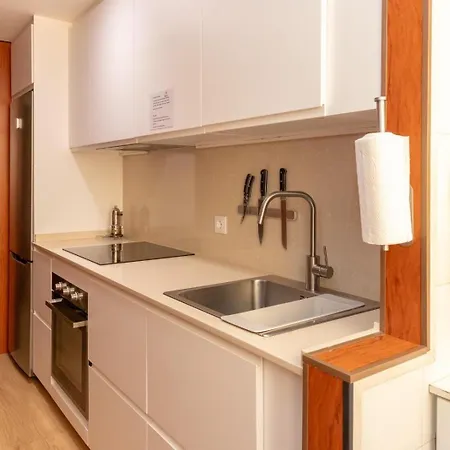 Apartamento Apt 40 M2 Air Conditioning Abitacion-salon-cocina-bano Radiant Heating Vigo